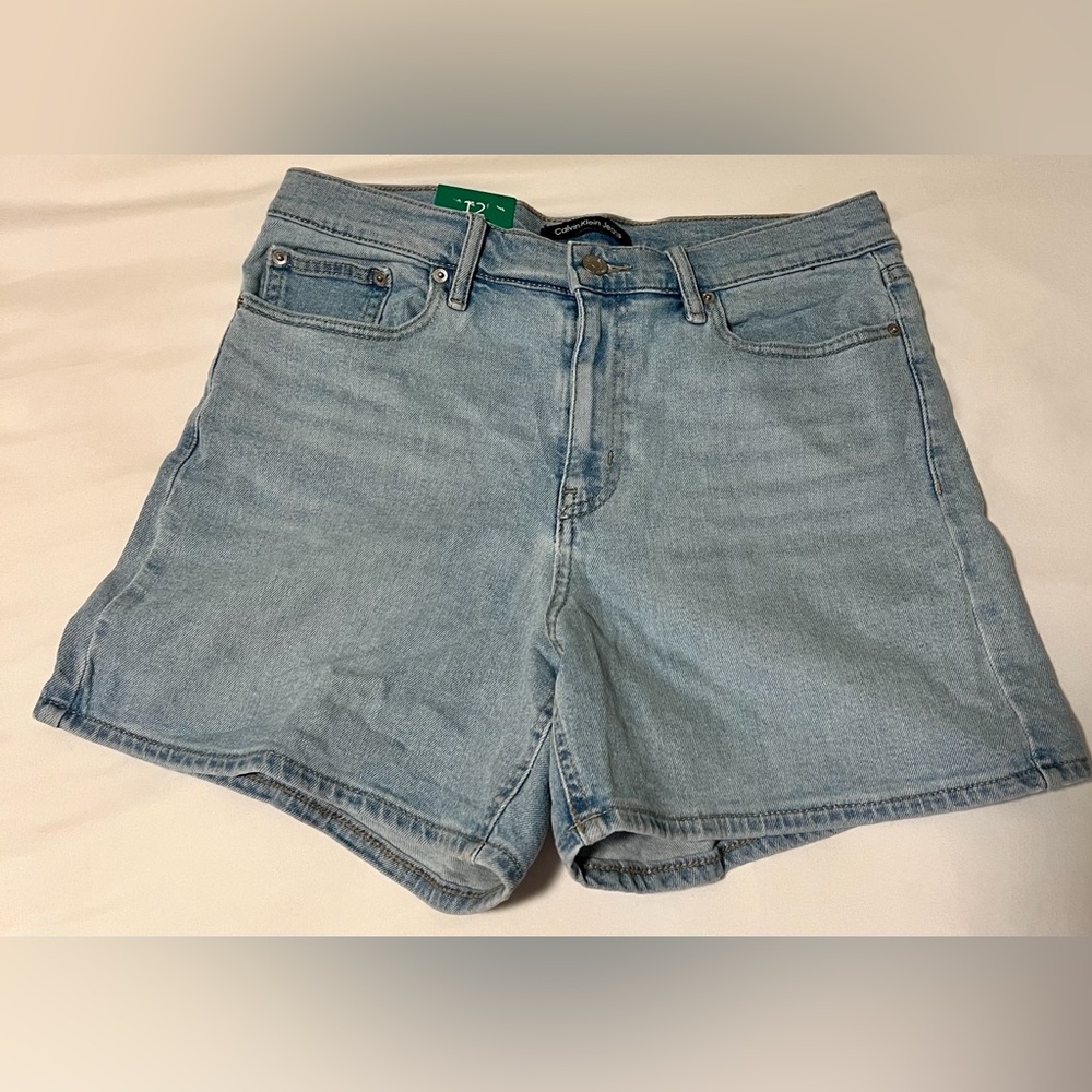 High-Waisted Calvin Klein Mom Shorts